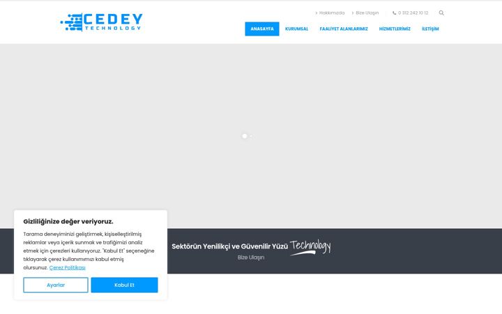 Kuvakaappaus sivustosta cedey.com.tr