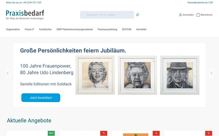 Screenshot of cedip.de