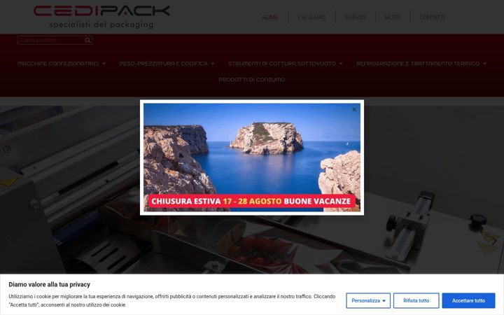 Screenshot of cedipack.it