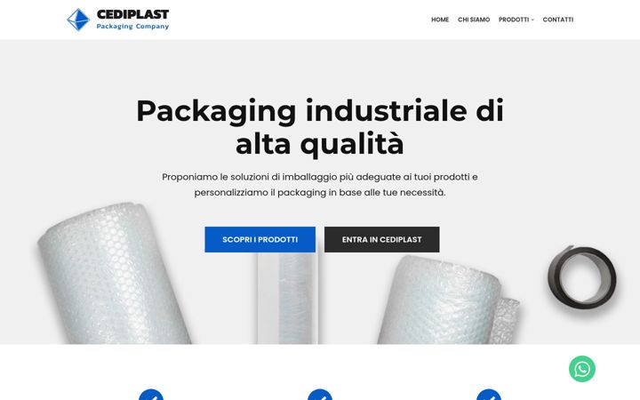 Screenshot of cediplast.it
