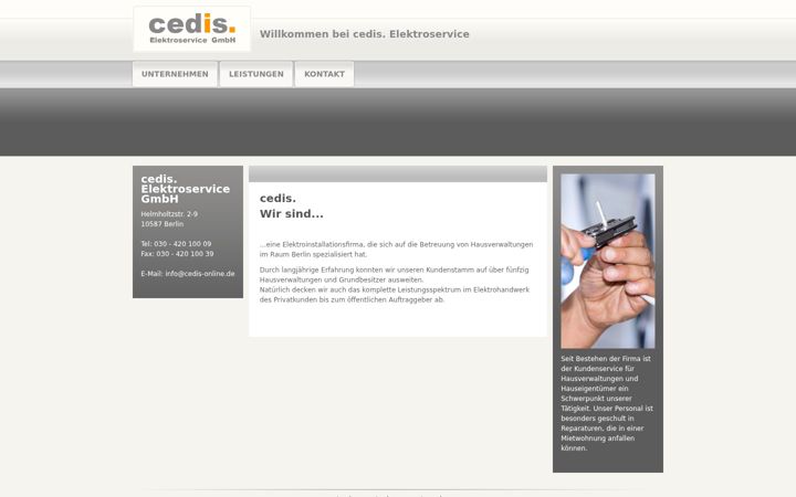 Screenshot of cedis-online.de