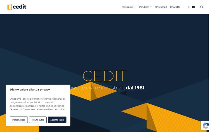 Screenshot of cedit.it