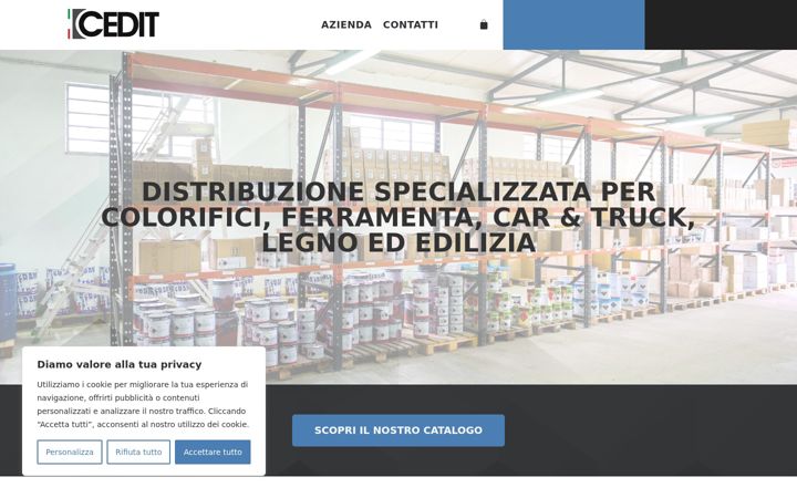 Screenshot of ceditsas.it