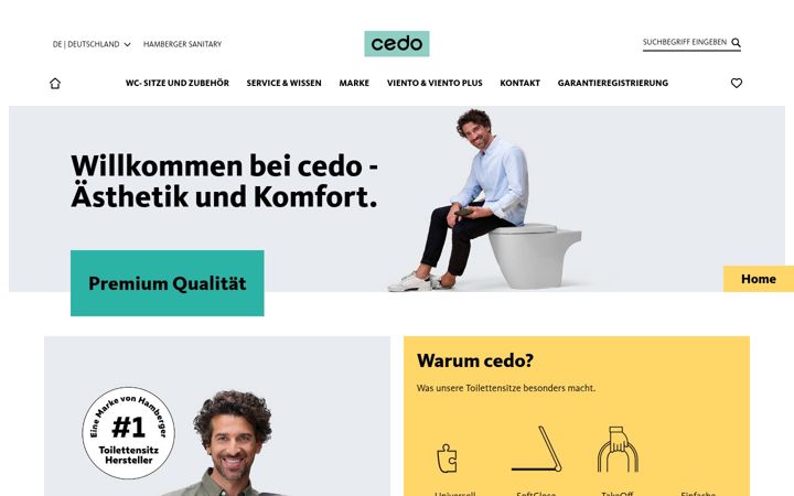 Screenshot of cedo-sanitary.com