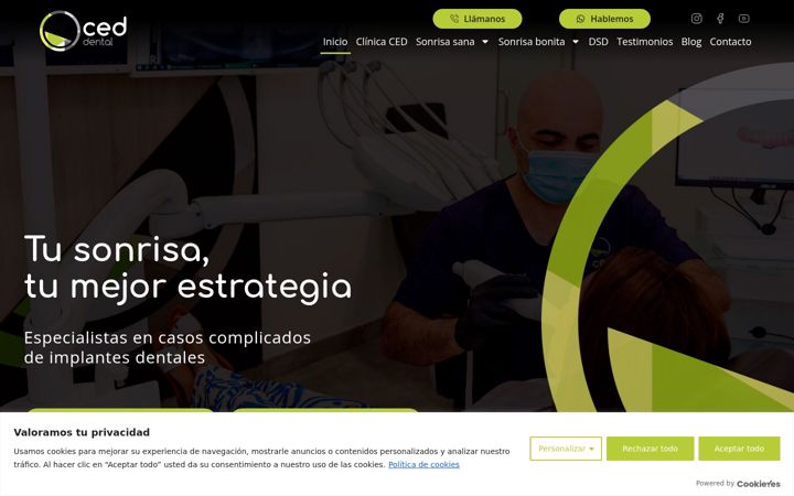Screenshot of cedpalma.com