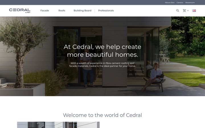 Екранна снимка на cedral.world
