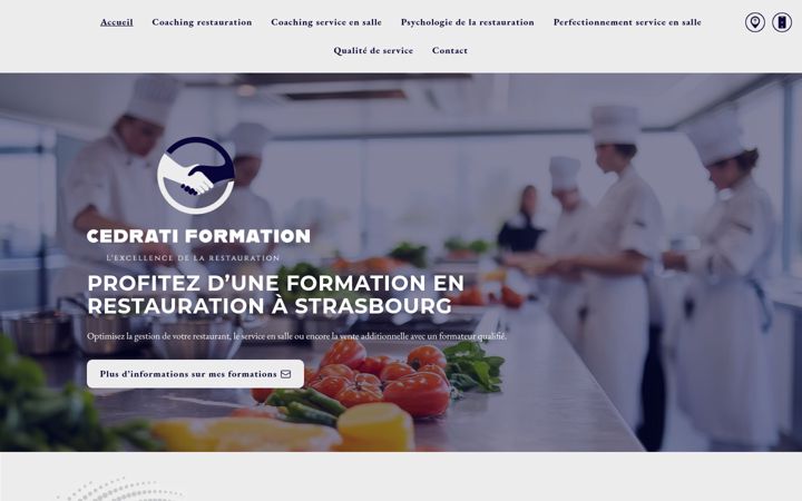 Screenshot of cedratiformation.fr