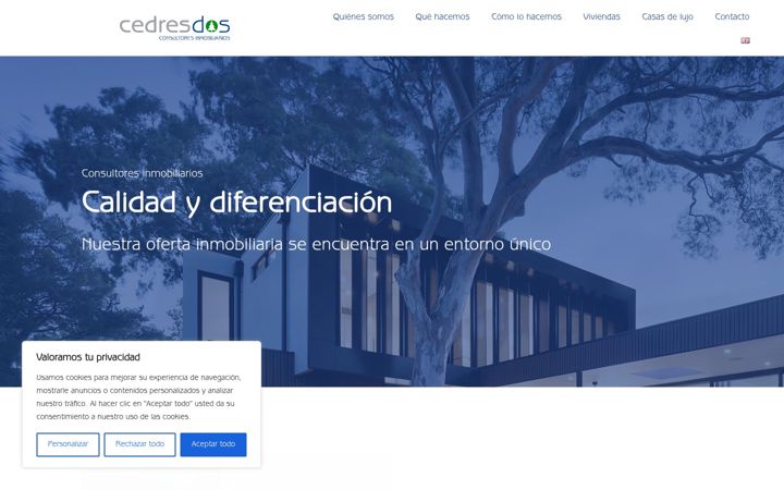 Screenshot of cedresdos.com