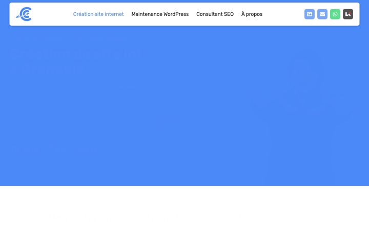Screenshot of cedricchevillard.fr