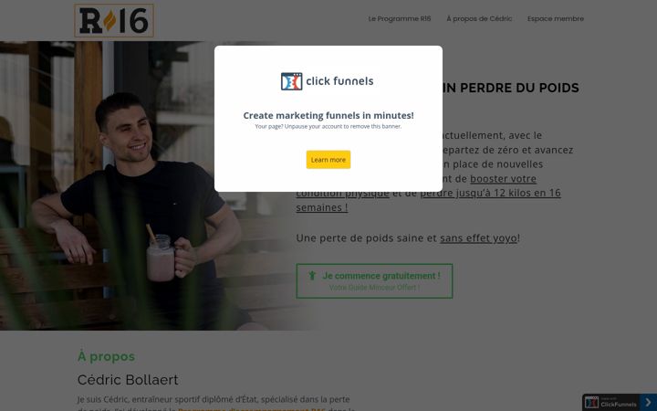 Screenshot of cedricsvm.com