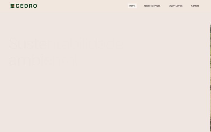 Screenshot of cedro.agr.br