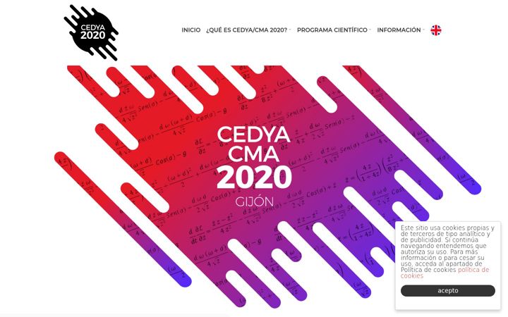 Captura de pantalla de cedya2020.es