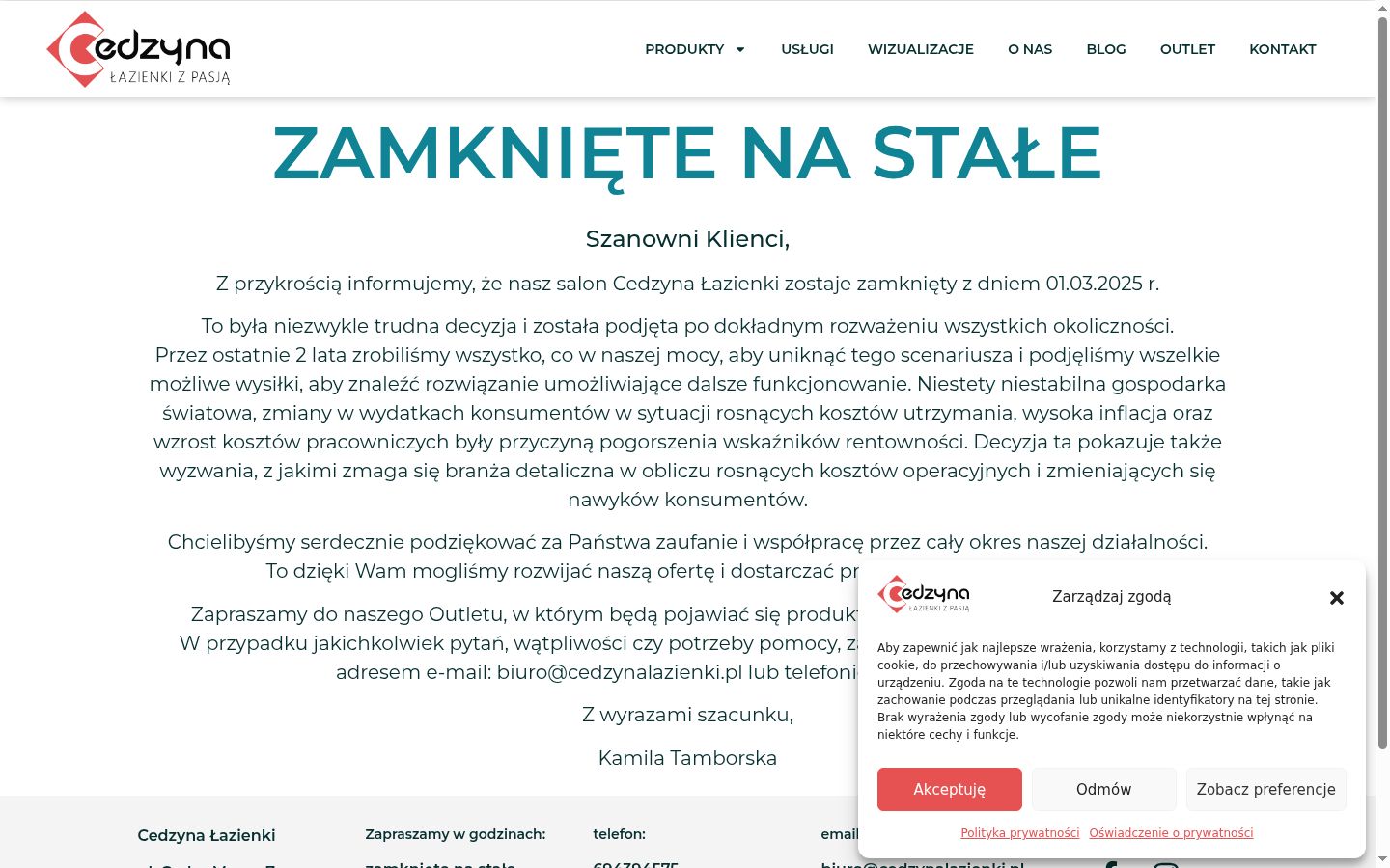 Screenshot van de toestemmingsbanner zoals getoond vóór enige interactie