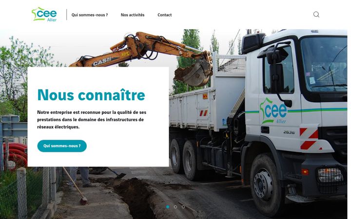 Screenshot of cee-allier.fr