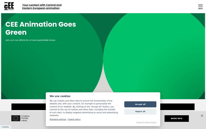 Screenshot of ceeanimation.eu