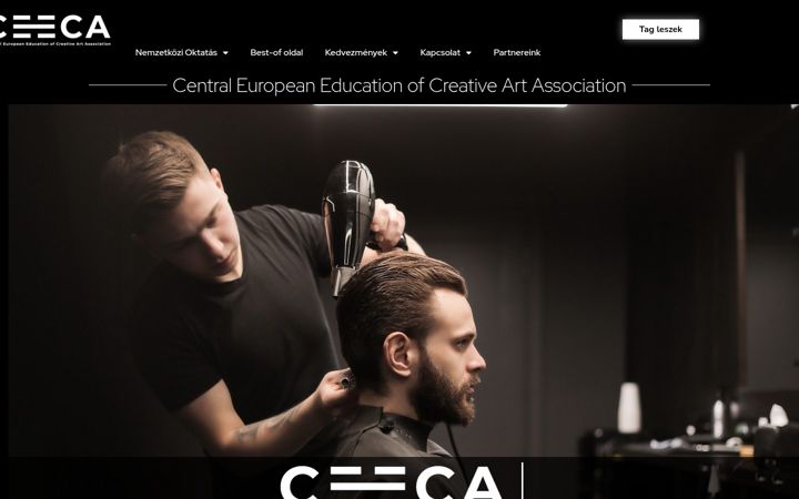 Capture d'écran de ceecaassociation.hu