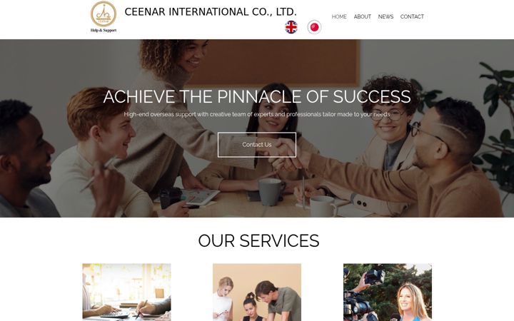 Screenshot of ceenar.com