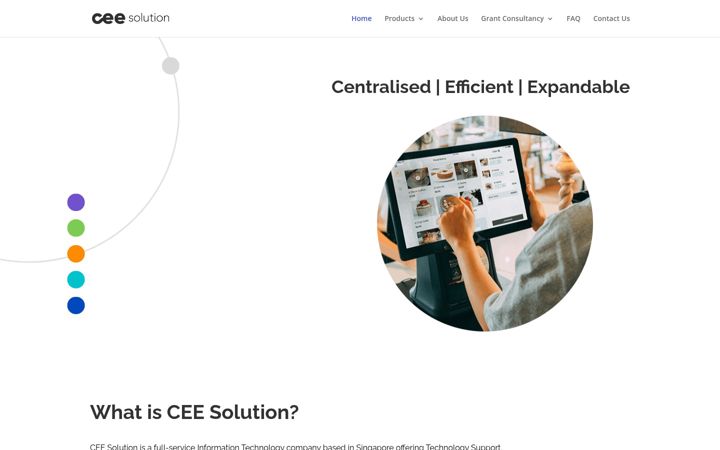 Screenshot of ceesolution.com