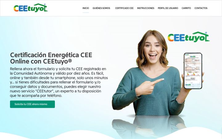 Screenshot of ceetuyo.es