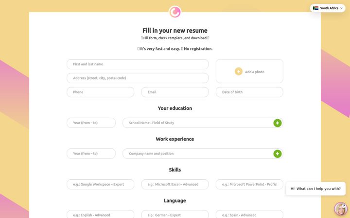 Screenshot van ceevee.work