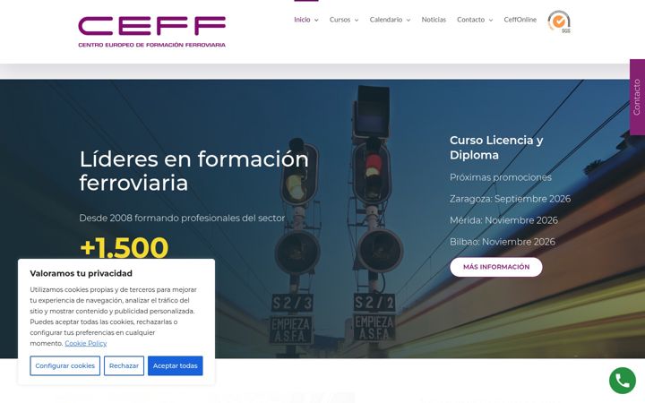 Captura de pantalla de ceff.es