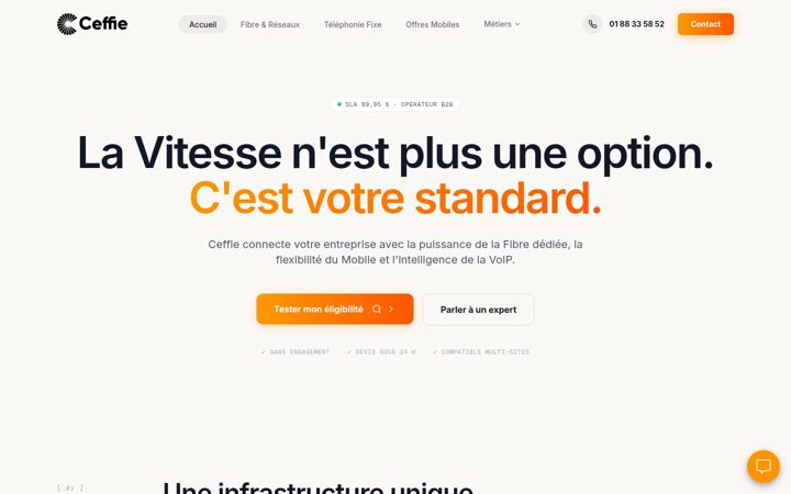 Screenshot of ceffie.com