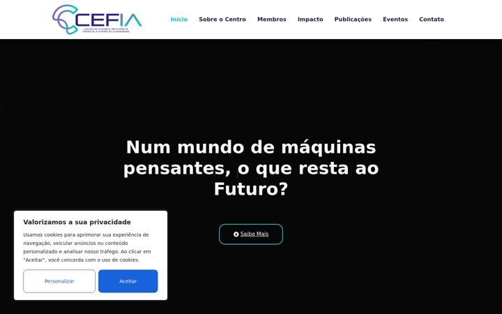 Snimka zaslona za cefia.com.br