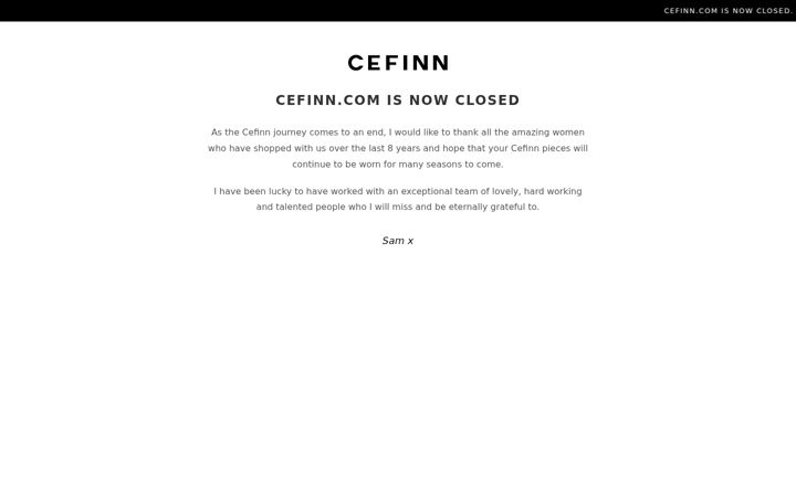 Screenshot of cefinn.com