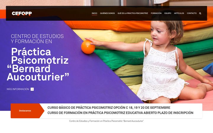 Screenshot of cefopp.com