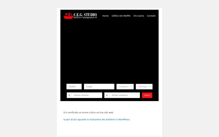 Screenshot of ceg-immobiliare.it