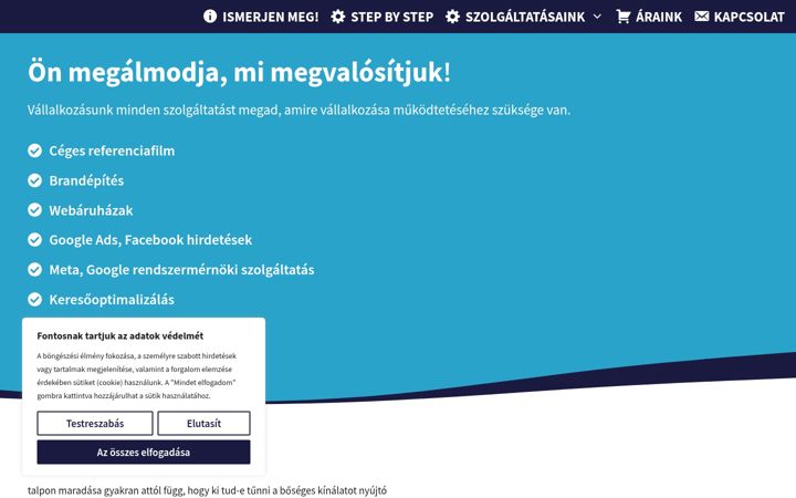 Screenshot of cegesfilm.com