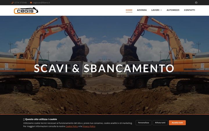 Screenshot of cegis.it