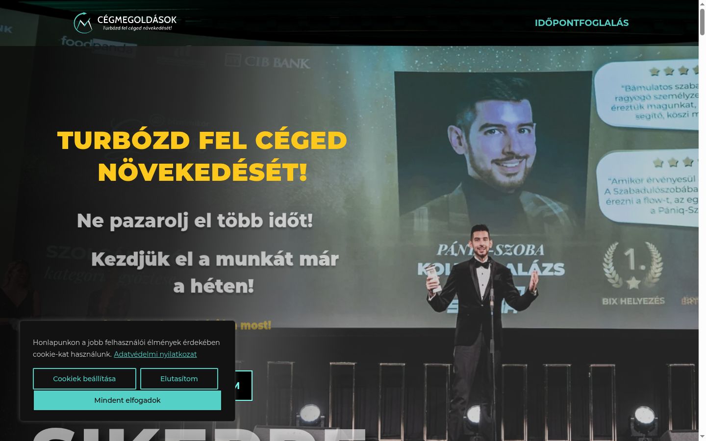 Snímek obrazovky baneru souhlasu zobrazeného před jakoukoli interakcí