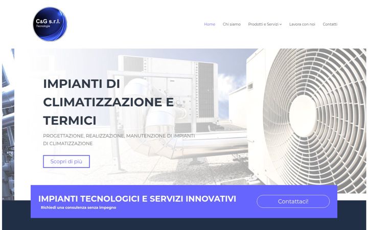 Screenshot of cegtecnologie.it