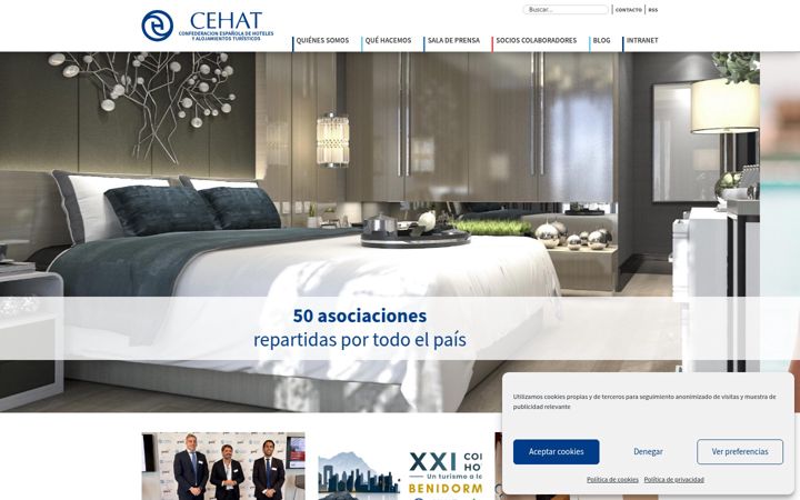 Screenshot of cehat.com