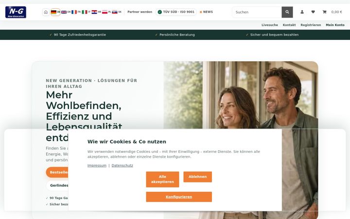 Screenshot of cehatrol.com
