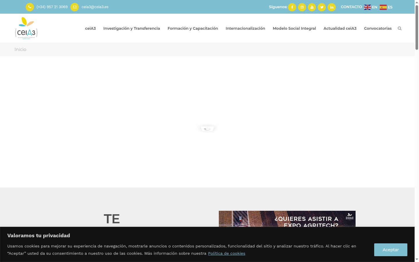 Screenshot tal-banner tal-kunsens muri qabel kwalunkwe interazzjoni