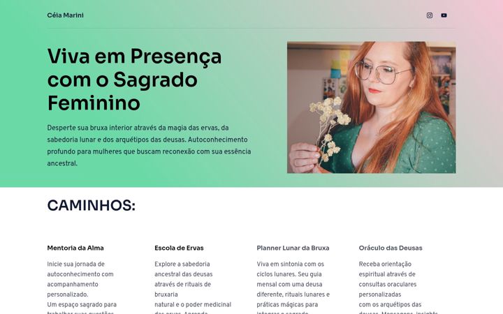 Screenshot of ceiamarini.com