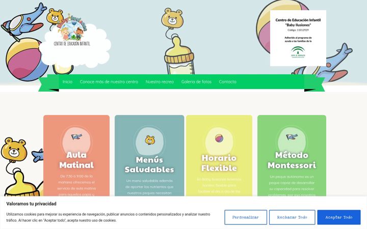 Screenshot of ceibabyilusiones.com