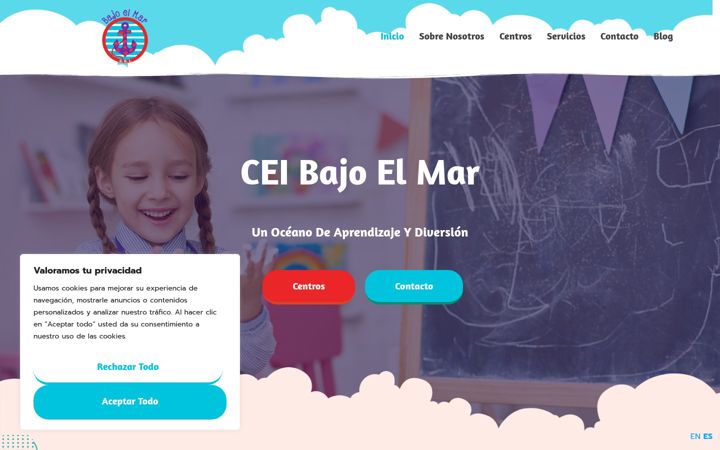 Screenshot of ceibajoelmar.com