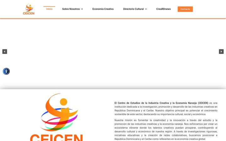Ekraanipilt saidist ceicen.org