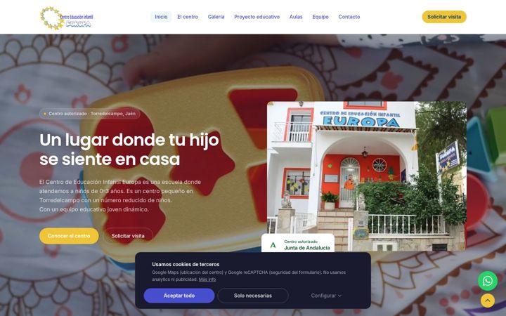 Screenshot of ceieuropa.com