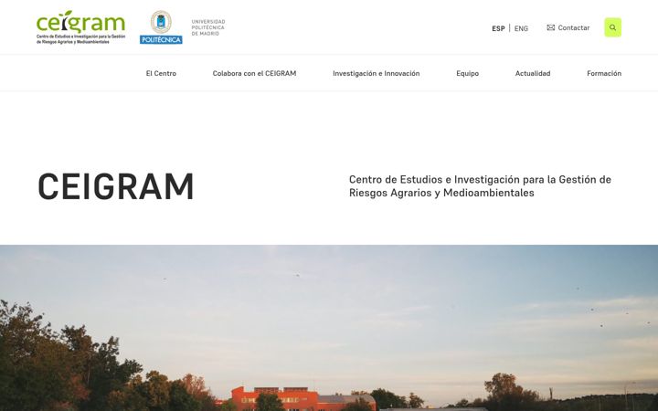 Snímek obrazovky ceigram.upm.es