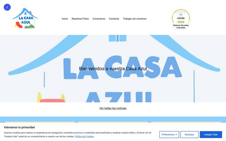 Screenshot of ceilacasazul.com