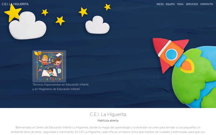 Screenshot of ceilahiguerita.com