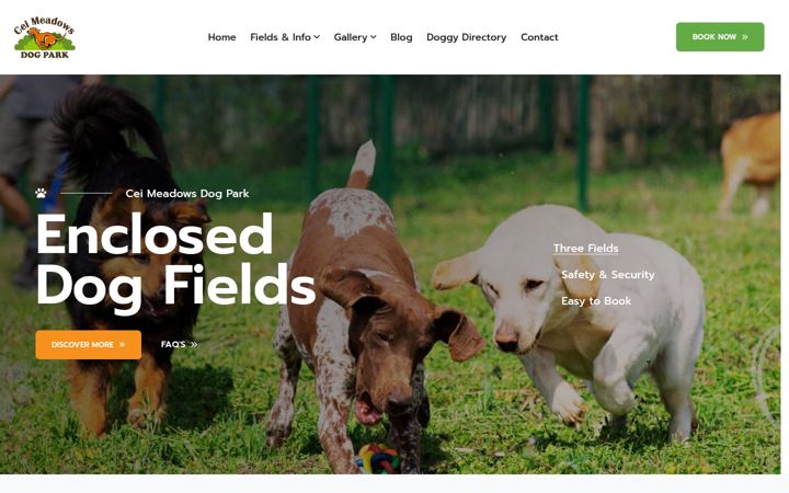 Screenshot von ceimeadows.co.uk