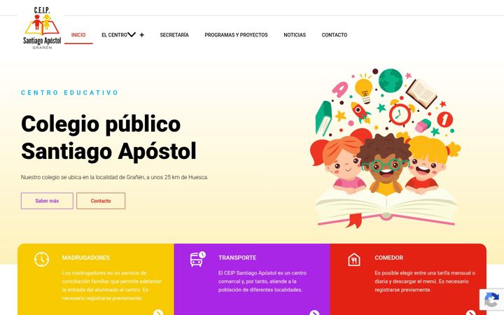 Screenshot of ceipsantiagoapostol.com