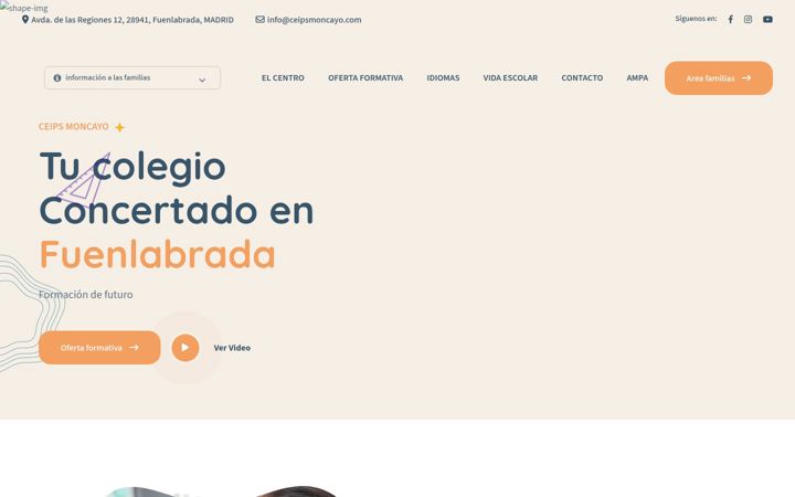 Screenshot of ceipsmoncayo.com