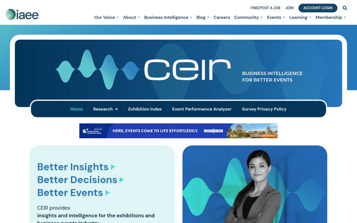 Screenshot of ceir.org