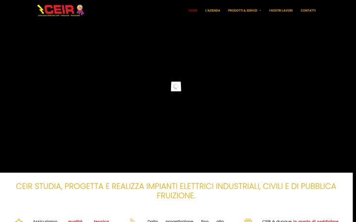 Screenshot of ceirelettrica.it